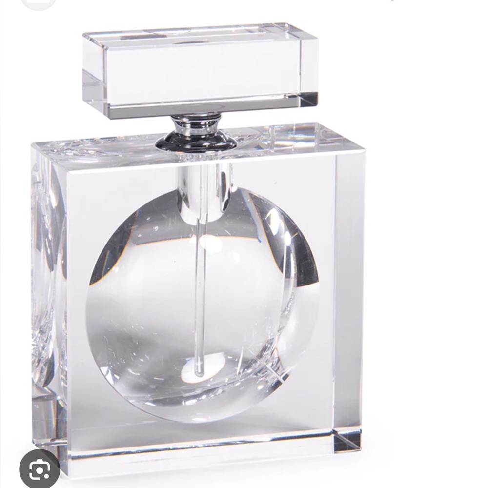 NWOT ZODAX Modern Morocco Large Rectangular Perfume Bottle